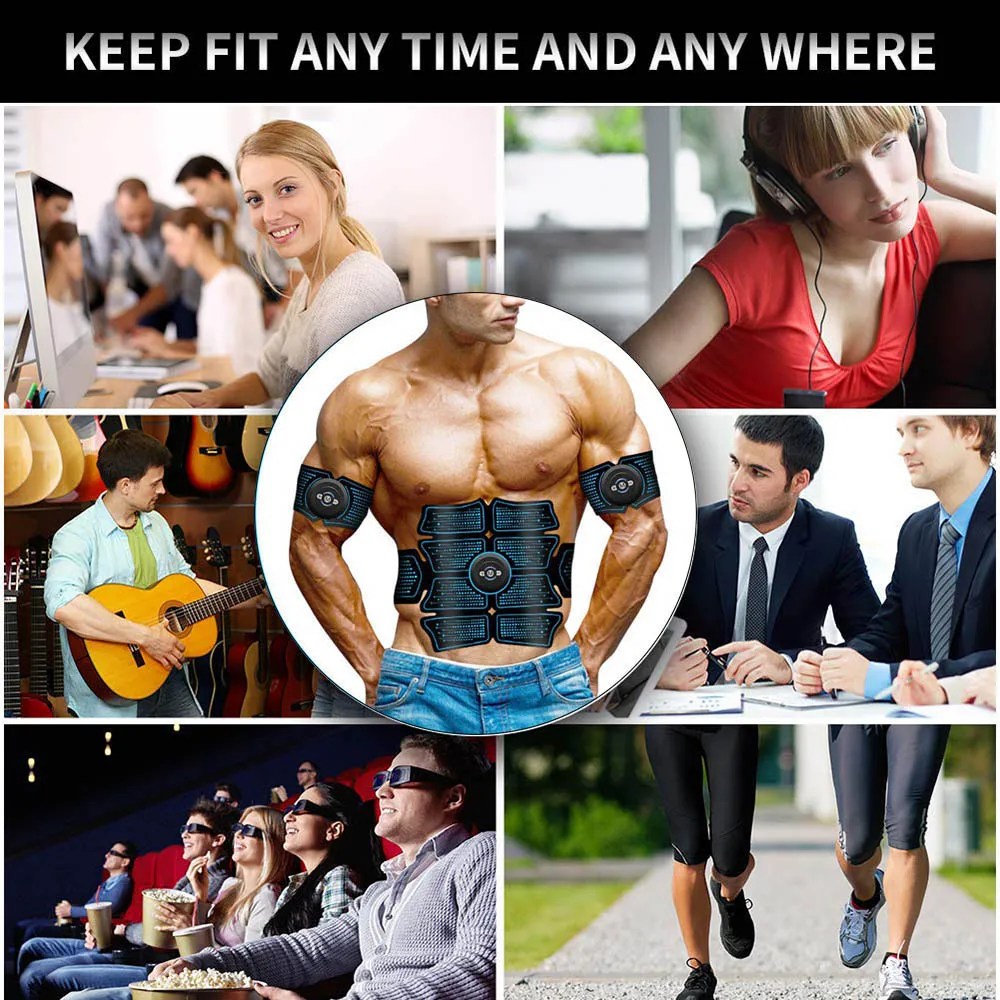 Électrostimulateur EMS – Stimulateur Musculaire Abdominal – Image 6