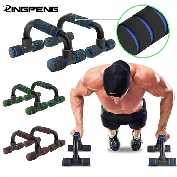 Push Up LINGPENG – Accessoire de Musculation Ergonomique Antidérapant pour Entraînement à Domicile et Salle de Sport